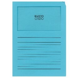 Dossier de tri elco a4 bleu 100 pièces