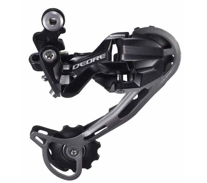 Shimano Achterdailleur 9 vitesses Deore M592 SGS Top Normal Shadow (Package de travail)