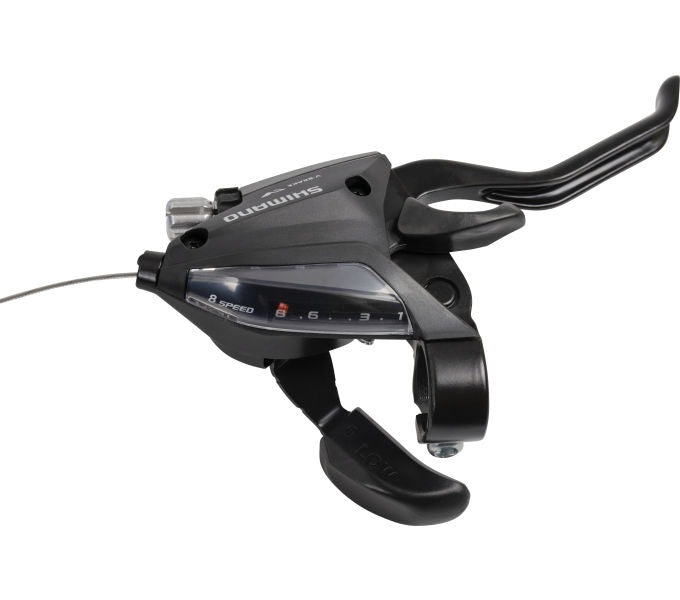 Shimano Versteller (à droite) avec levier de frein à 7 vitesses ST-EF500 2 Fingers Black (emballage d'atelier)