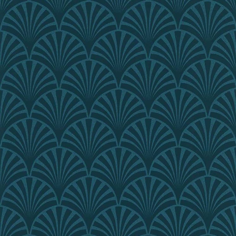 North Wall Notorwand Fond d'écran Couleurs Matières 20's Pattern Artdeco Blue