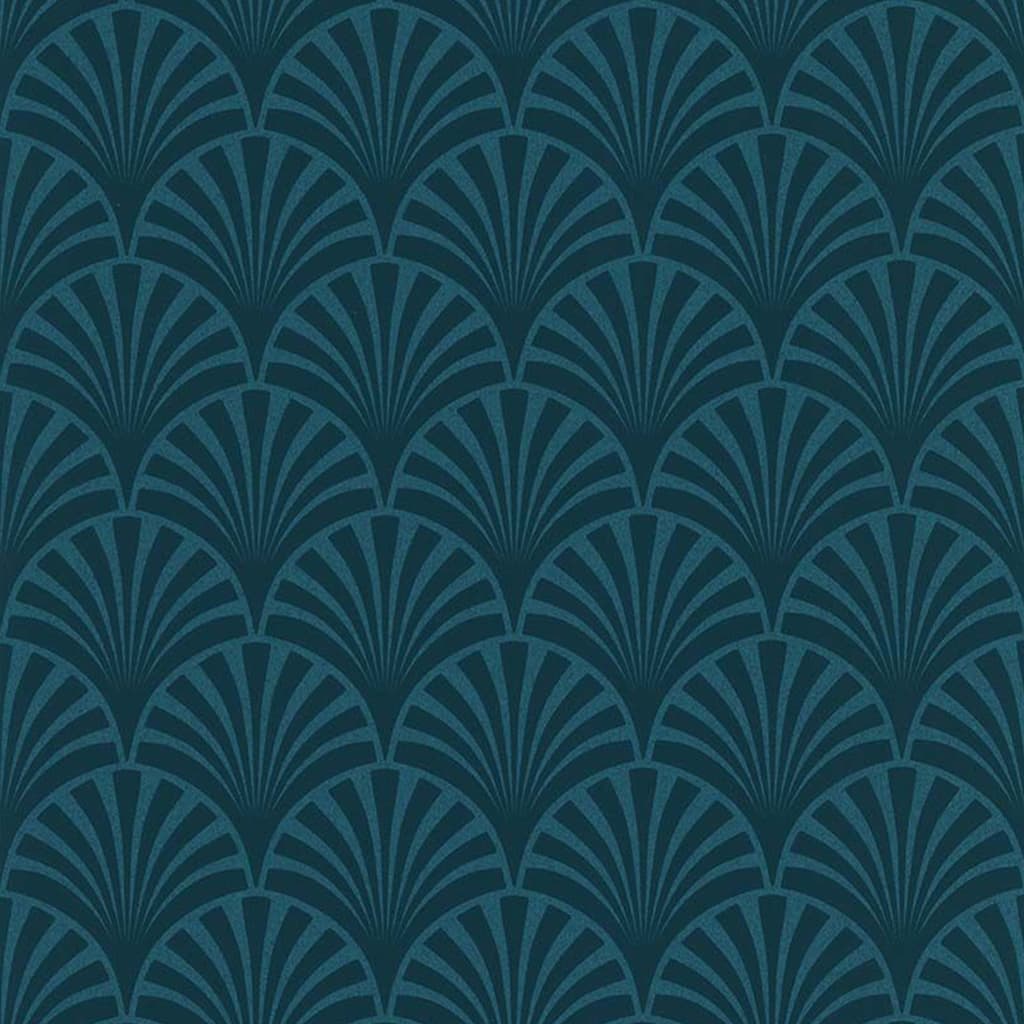 North Wall Notorwand Fond d'écran Couleurs Matières 20's Pattern Artdeco Blue