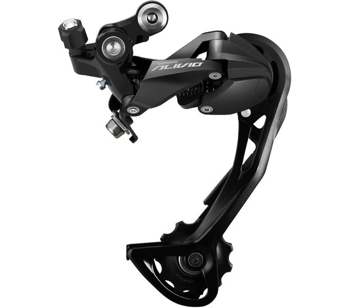 Shimano Achterdailleur à 9 vitesses Alivio RD-M3100 avec une longue cage-noir (emballage d'atelier)