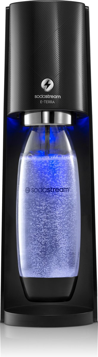 Machine à eau gazeuse Sodastream e-terra noir