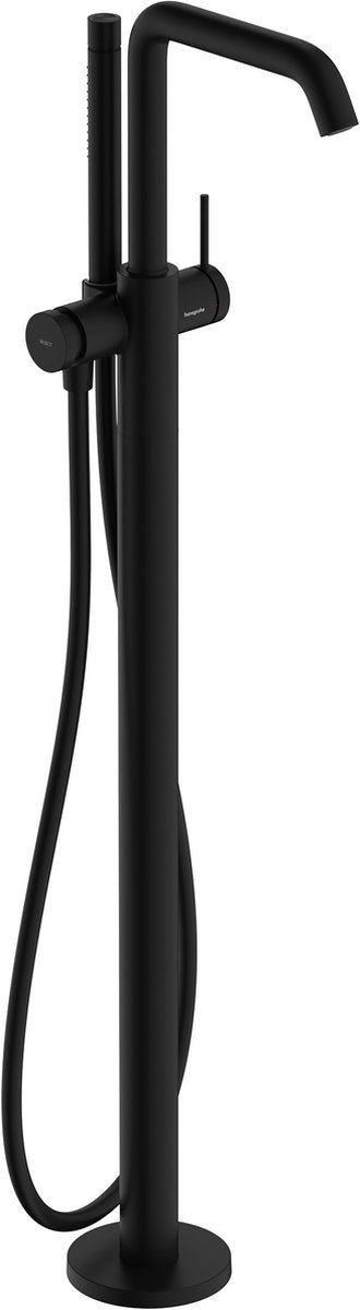 Hansgrohe tecturis s - mitigeur de bain - montage au sol - commande monocommande - noir mat