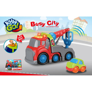 Dépanneuse Kiddy Go avec de la lumière et du son 19,5 cm