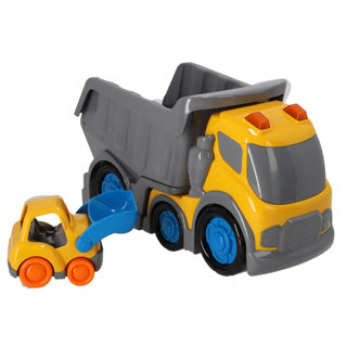 Camion-benne Kiddygo avec lumière et son 31 cm