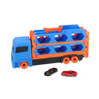 Autres marques Pop-up Auto Transporter + 2 véhicules moulés