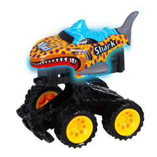 Camion de monstre avec une lumière et un son assortiment