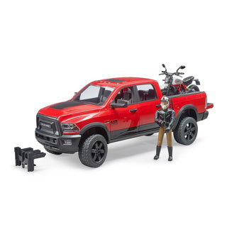 Voiture Bruder Dodge Ram avec accessoires