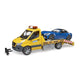 Bruder Mercedes Benz Sprinter Sprinter Car Transport et Roadster