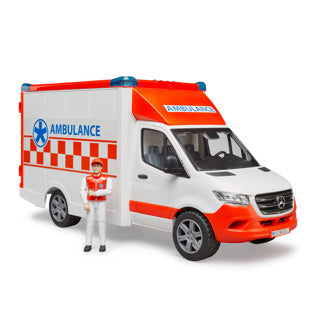 Ambulance Bruder MB Sprinter avec pilote
