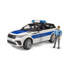Bruder Range Rover Velar Police Véhicule avec un policier