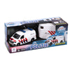 Kids Globe Globe VW Transporter Police avec remorque de cheval