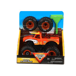 Wheels Hot Wheels Monster Jam Mechanix 1:32 Build 'n Re-Build El Toro Loco Assorti