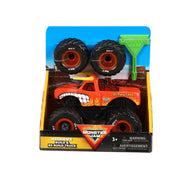 Wheels Hot Wheels Monster Jam Mechanix 1:32 Build 'n Re-Build El Toro Loco Assorti - afbeelding 1