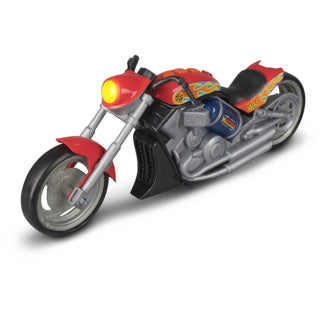 Nikko Toys Nikko Road Rippers Nitro Burnout Chopper : flammes rouges (20501 20500)
