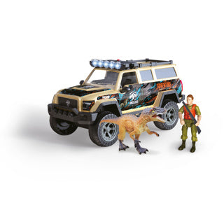 Dino Base Dinobase Car SUV avec dino et lumière et son
