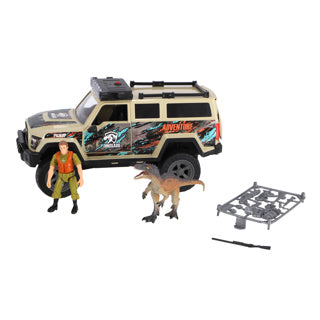 Dino Base Dinobase Car SUV avec dino et lumière et son
