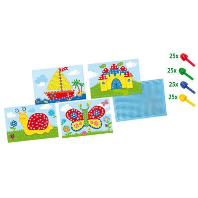 Carte Ses Mosaic avec cartes