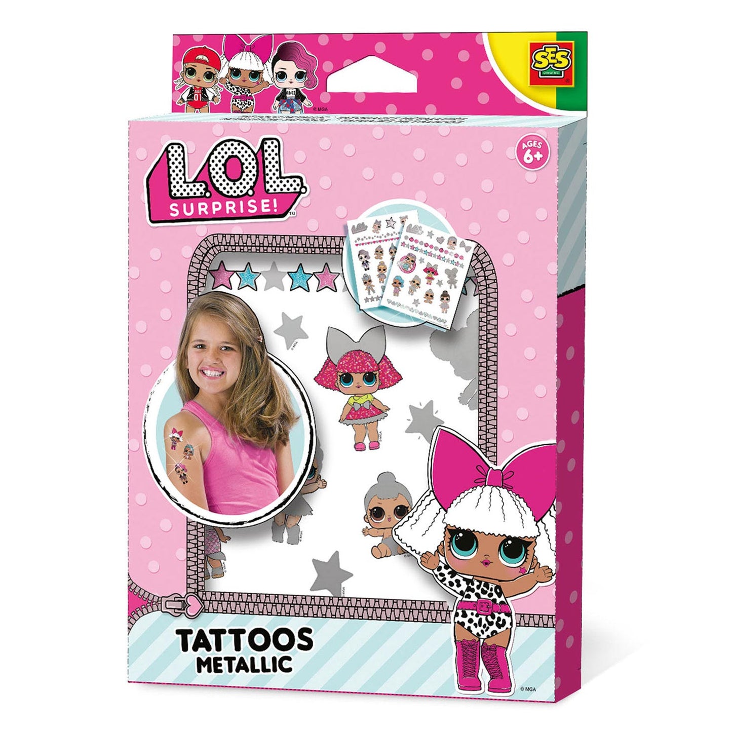 MDR. Tatouages ​​métalliques SES