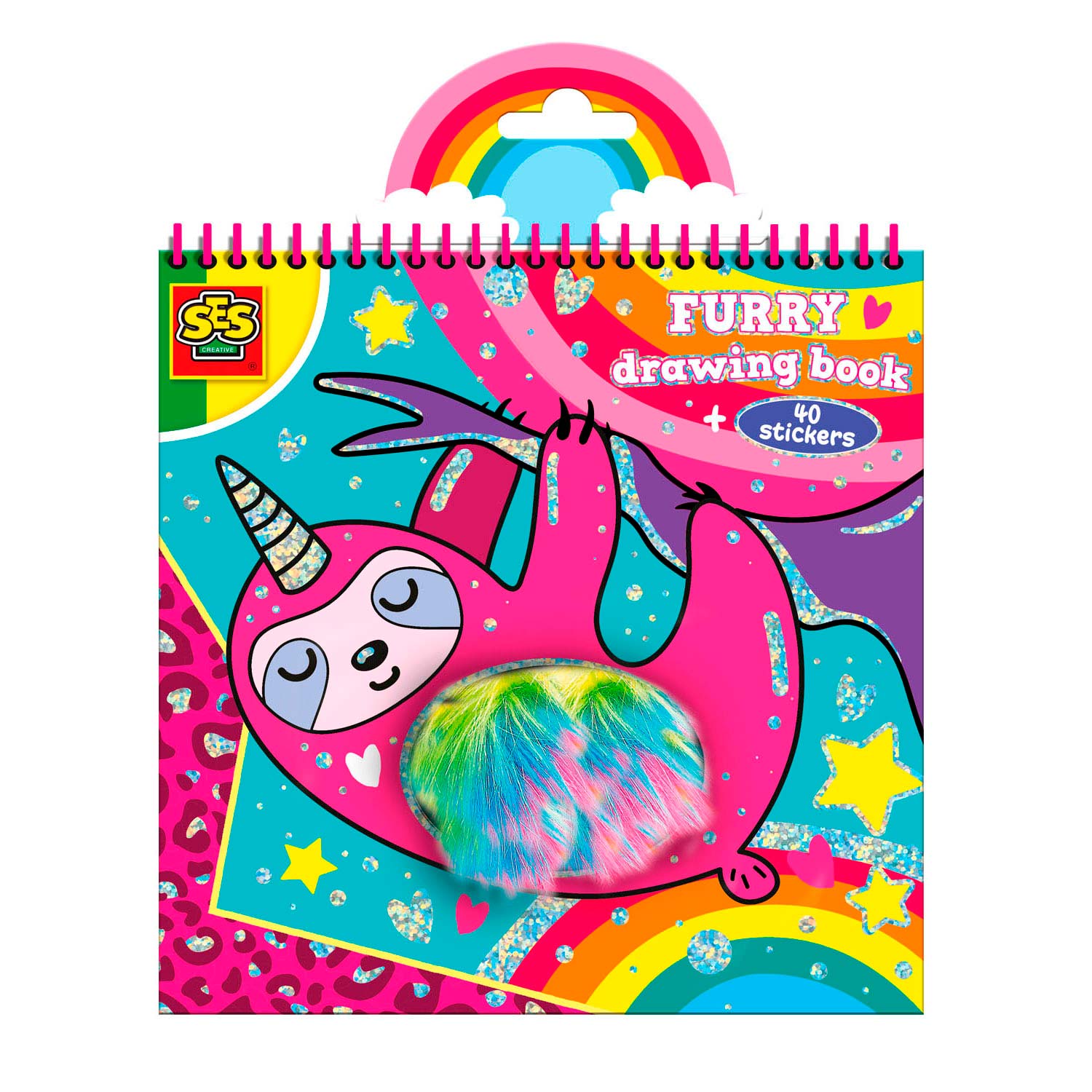 Livre de coloriage en peluche