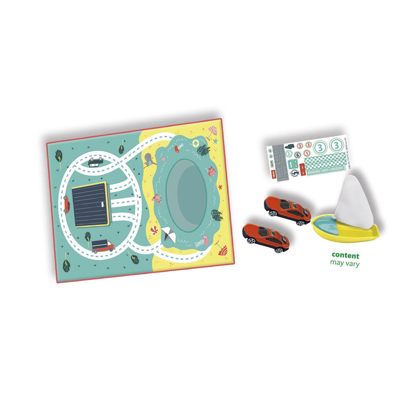 Ses Sand Play Mat Water and Roads