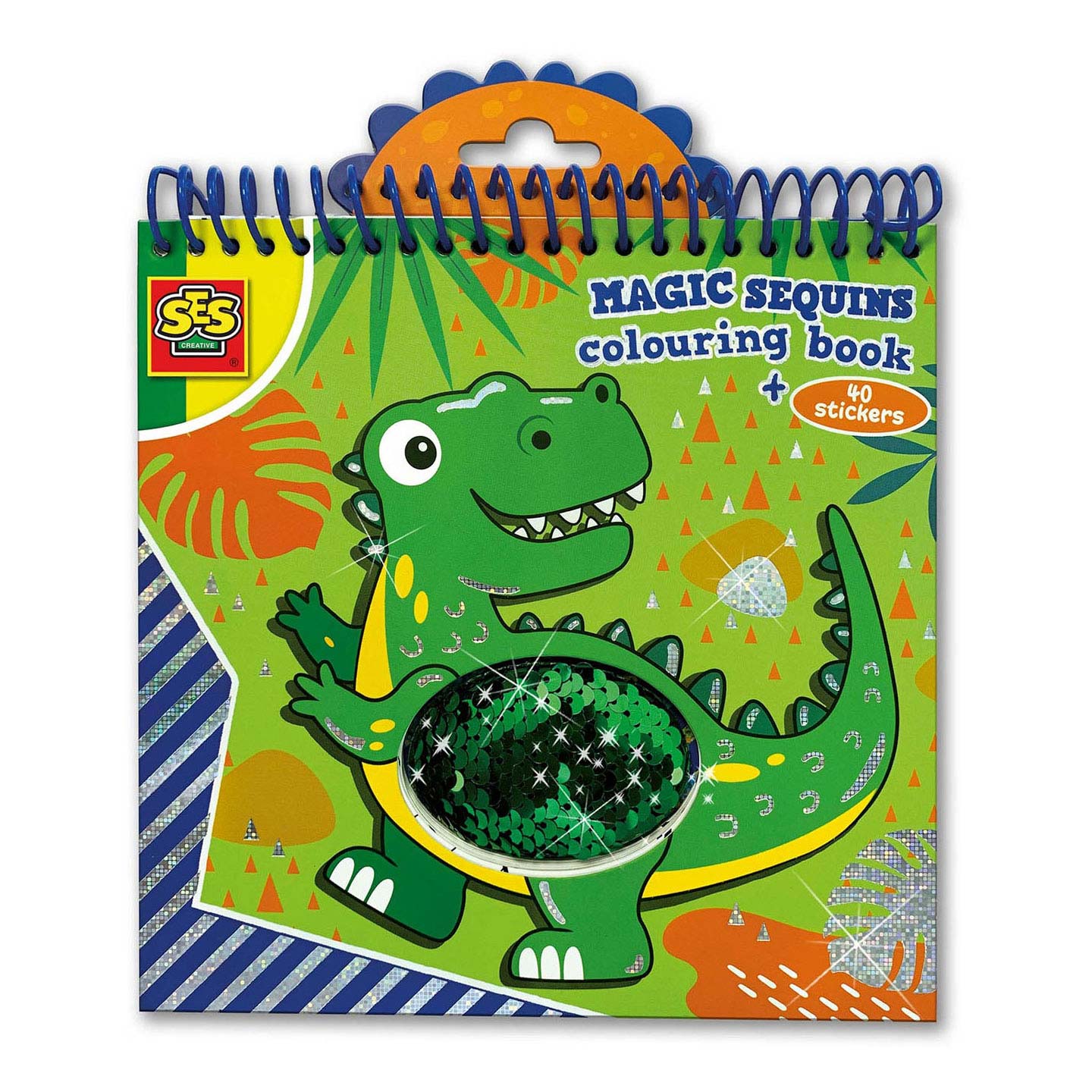 Livre de coloriage SES Magical Sequins