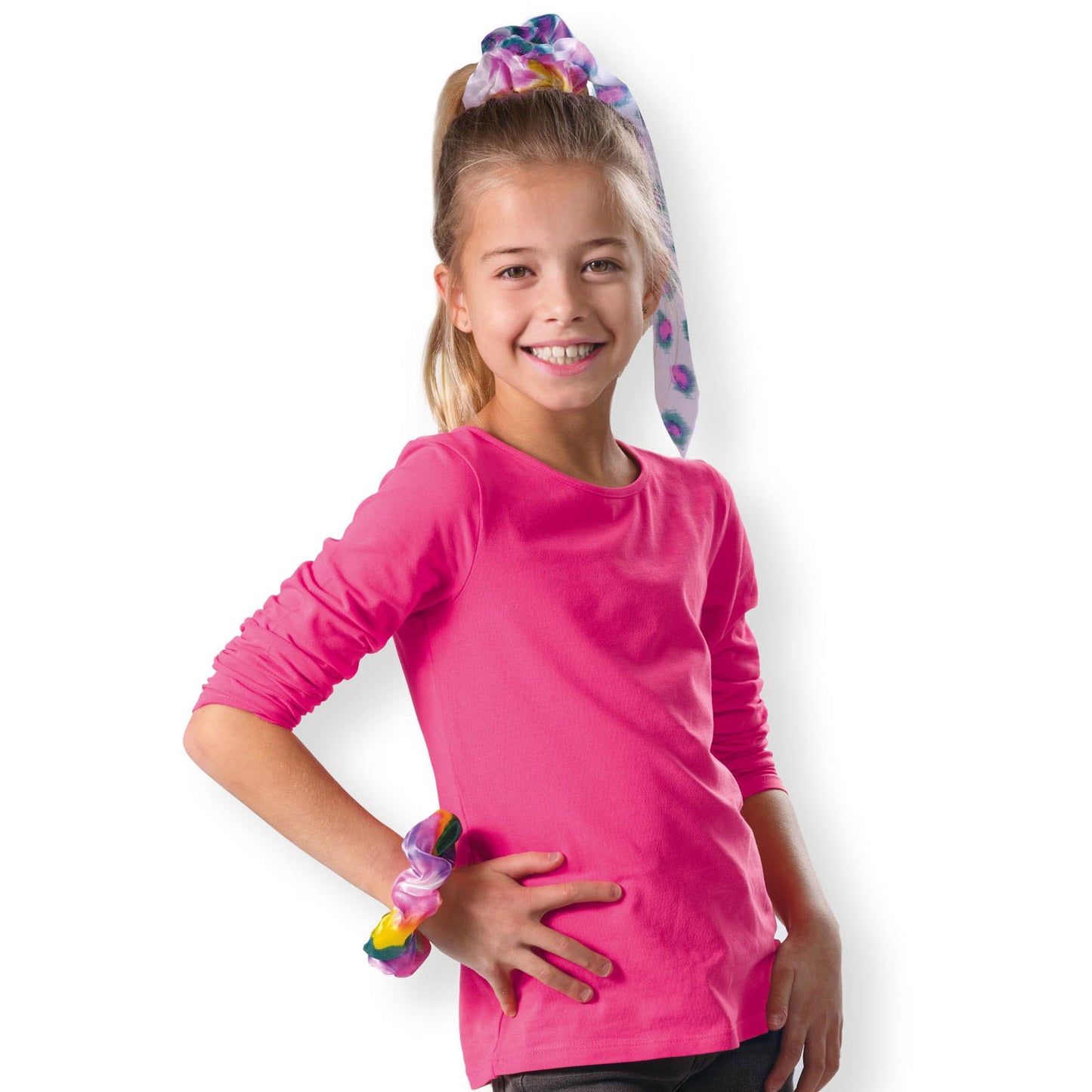 SES Fashion Glitter Srunchies