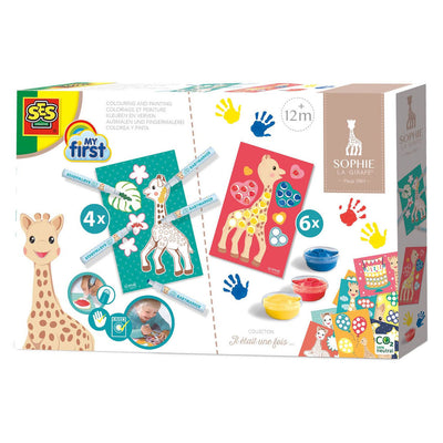 Ses My First - Sophie La Girafe - Couleurs et peintures
