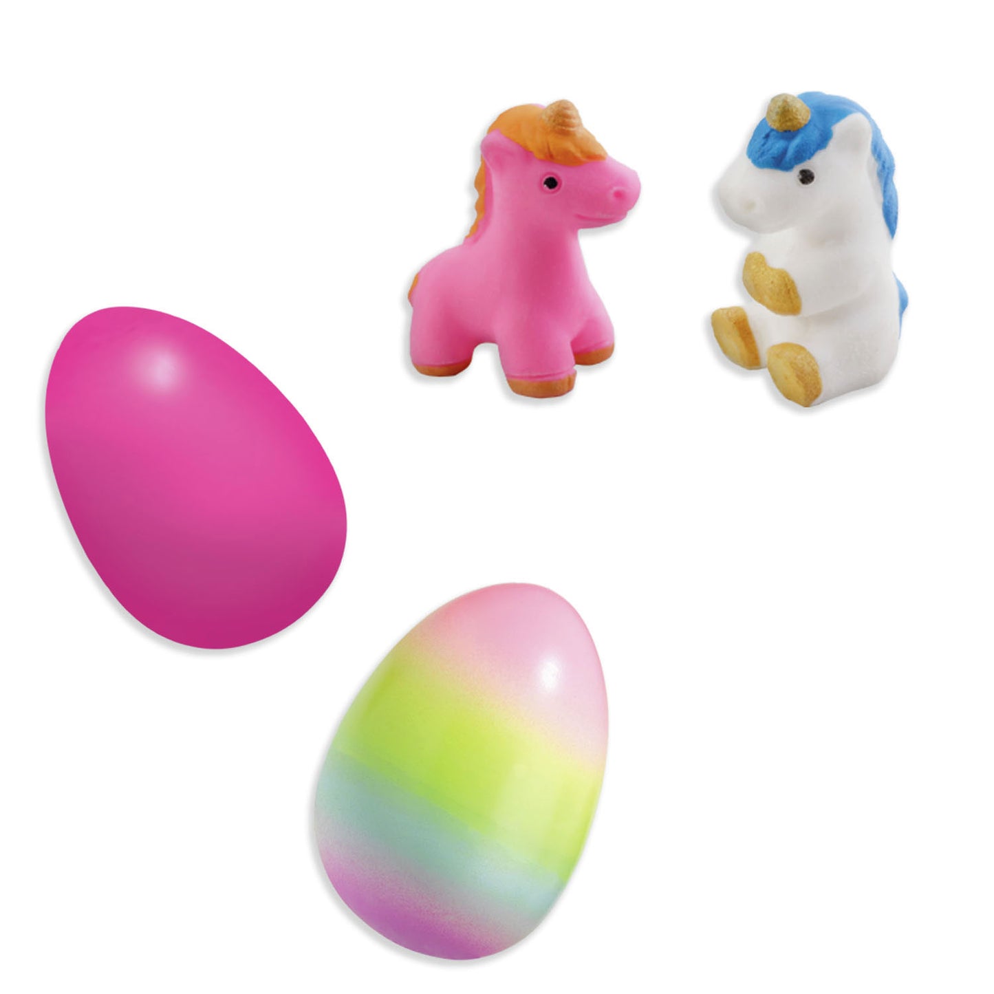 Ses Ses poussant les licornes surprise les œufs