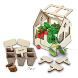 SES SES Explorez la serre en bois avec des légumes - afbeelding 3