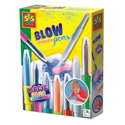 Ses Blow Airbrush stylos - Changement de couleur magique