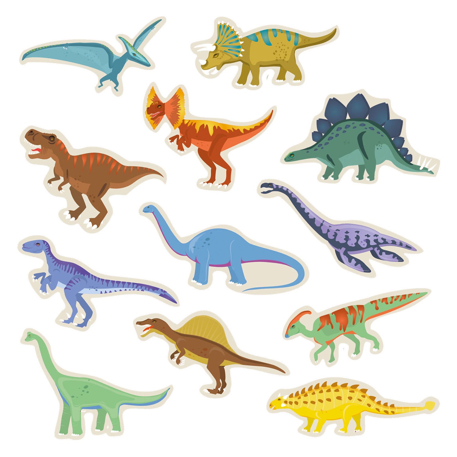 Ses j'apprends un ensemble d'artisanat de dinosaures