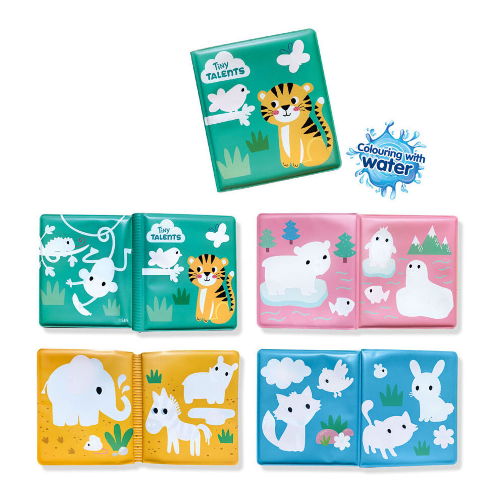 Ses Tiny Talents Badbook - Couleurs avec de l'eau