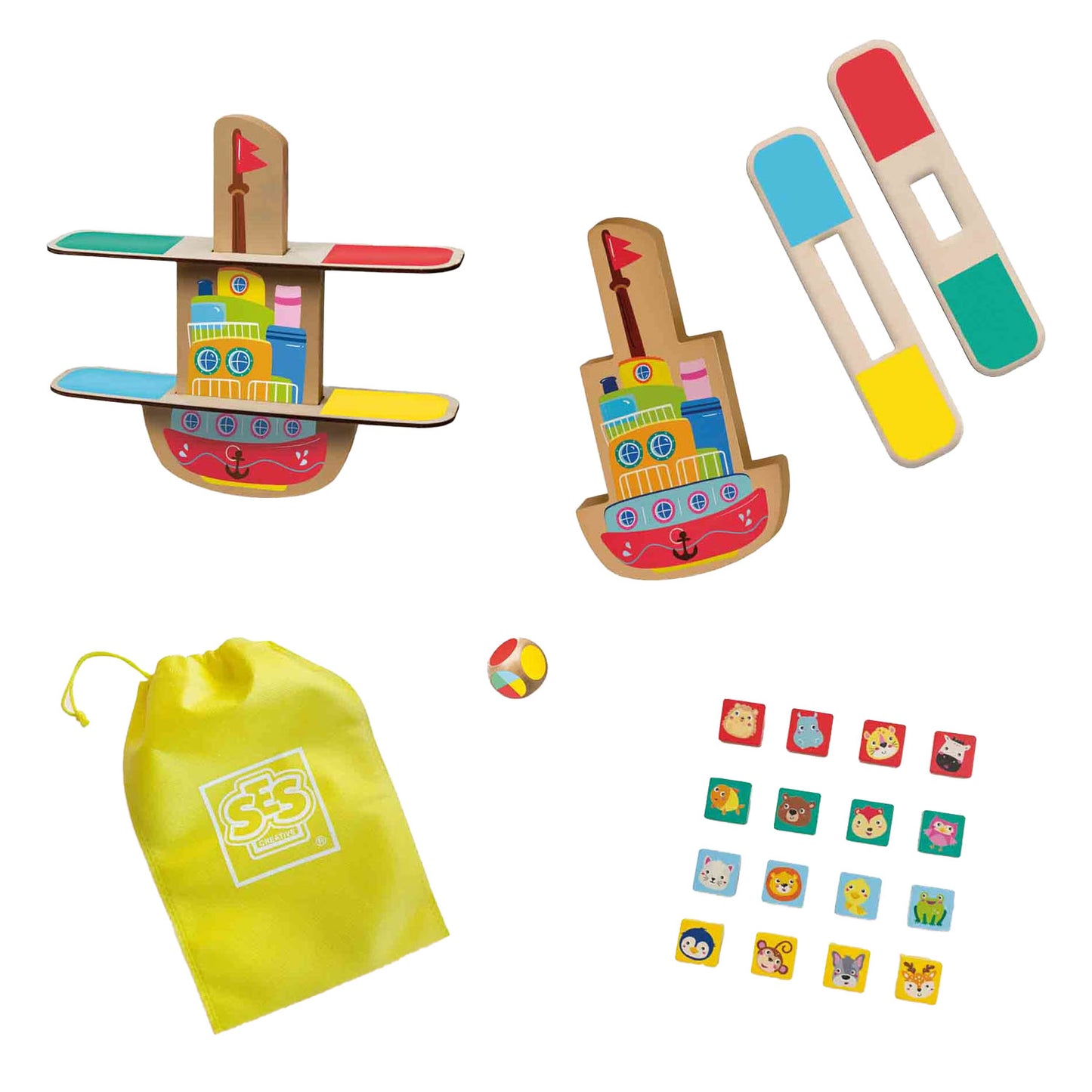 SES BOAST BALANCHE WOODEN