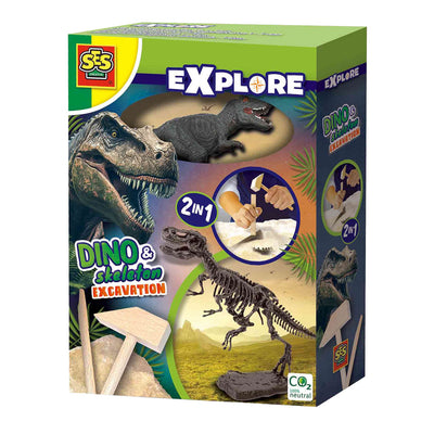 SES Explore et squelette excavé 2in1 T-Rex