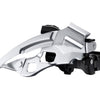 Shimano voorkerilleur 3 X10-Speed-Speed ​​Deore FC-T6000 Top Swing Low Clamp 63-66 ° 44-48T noir