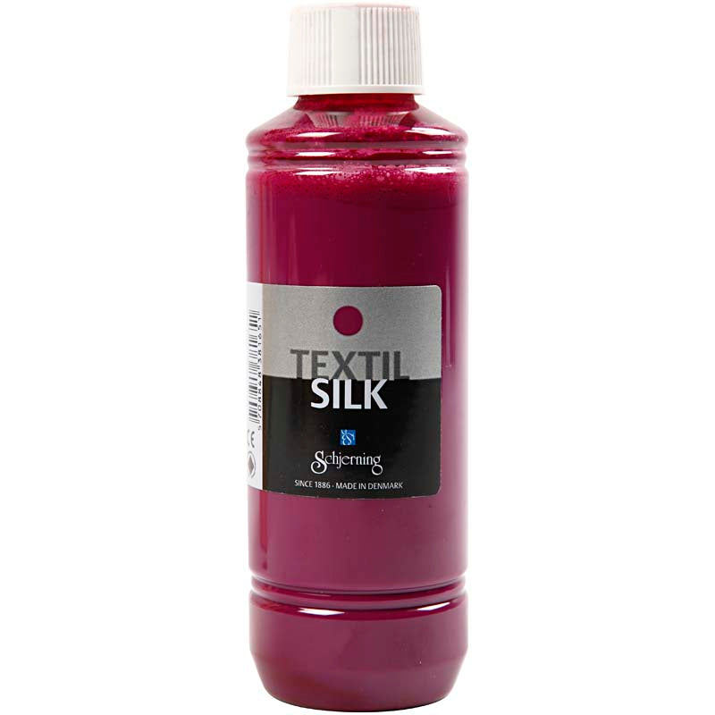 Peinture sur soie Schjerning soie de cendre, rose foncé, 250 ml 1 bouteille