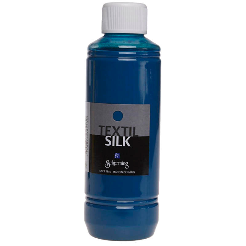 Peinture sur soie Schjerning soie de cendre, turquoise, 250 ml 1 bouteille