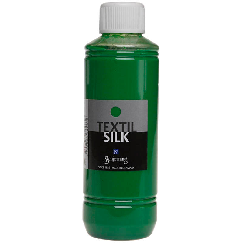 Peinture sur soie Schjerning soie de cendre, vert brillant, 250 ml 1 bouteille