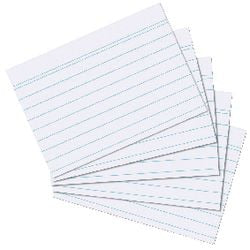 Index herlitz 170 g m² blanc a6