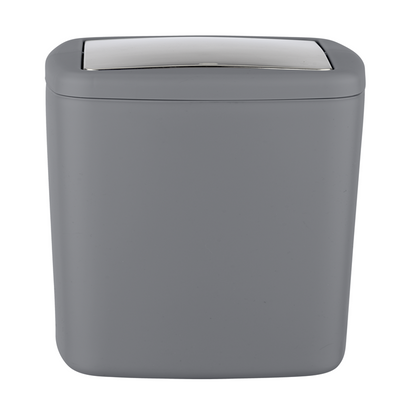 Wenko 1065679 - poubelle barc.l8,5 litres antr. | 1 pièce