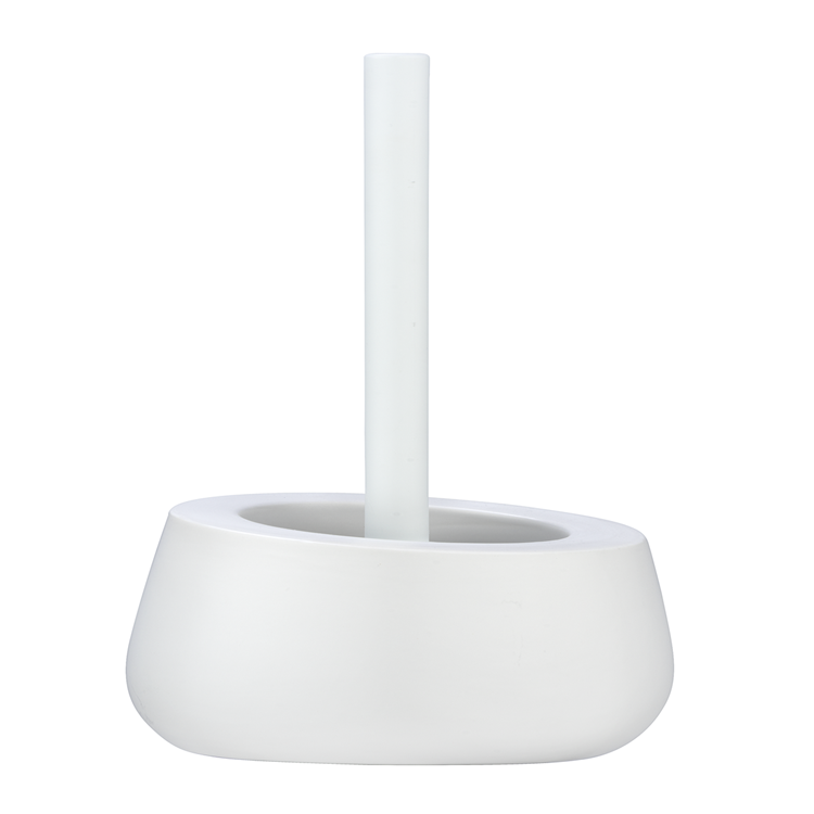 Wenko 1065597 - brosse WC. badi céramique.blanc | 1 pièce