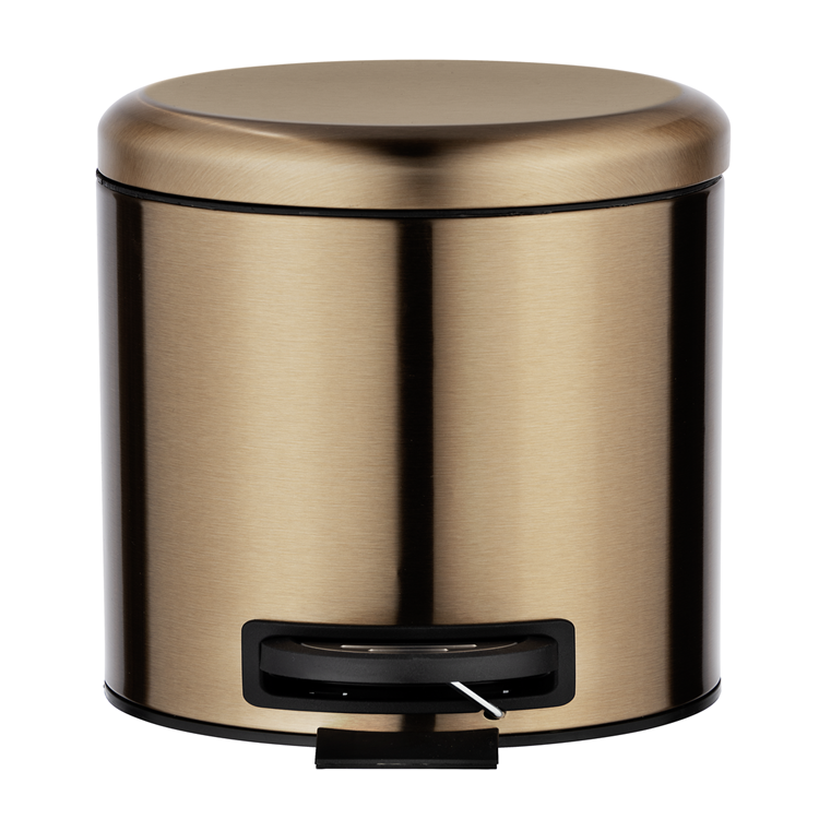 Wenko 1069601 - poubelle. leman 3l inox cuivre | 1 pièce