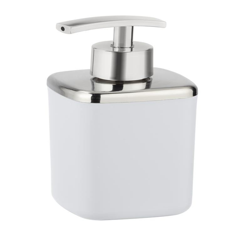 Wenko 1065666 - distributeur de savon blanc Barcelone | 1 pièce