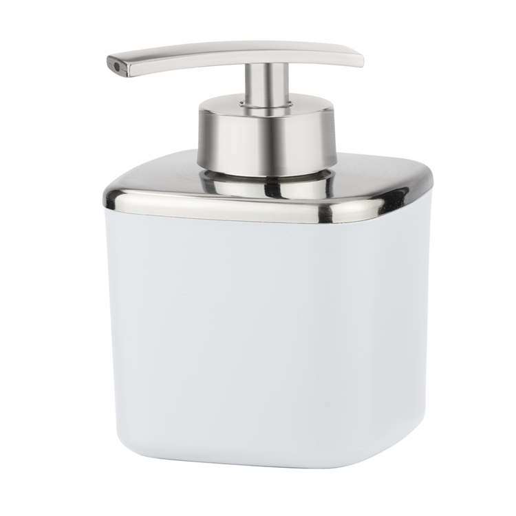 Wenko 1065666 - distributeur de savon blanc Barcelone | 1 pièce
