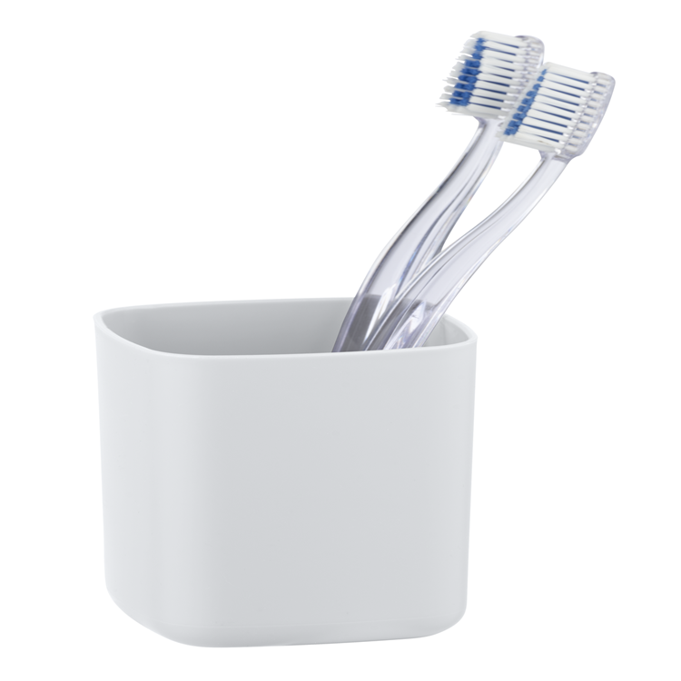 Wenko 1065665 - gobelet à brosse à dents barcelone blanc | 1 pièce