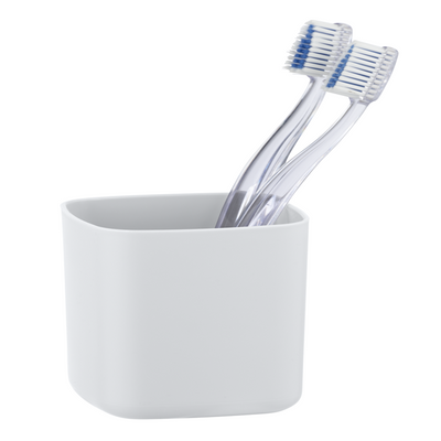 Wenko 1065665 - gobelet à brosse à dents barcelone blanc | 1 pièce