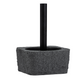 Wenko 1069583 - brosse wc.villata gris | 1 pièce