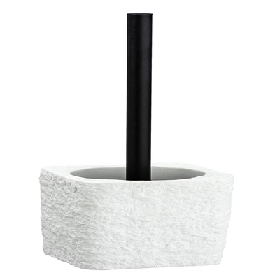 Wenko 1069556 - brosse WC. villata blanc | 1 pièce